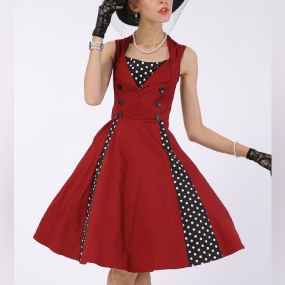 AIBEILI | DRESS | LG | VINTAGE LOOK